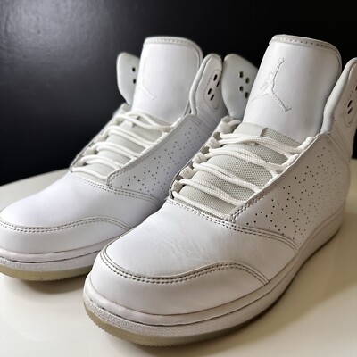 Nike Boys Jordan Flight 881440-120 White Basketball Shoes Sneakers Size  7Y