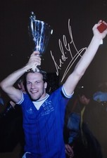 Andy Gray 3, signed 12 x 8 Everton FC picture