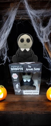 Wednesday Addams #082 Handmade By Robots Knit Series By Abominable Toys