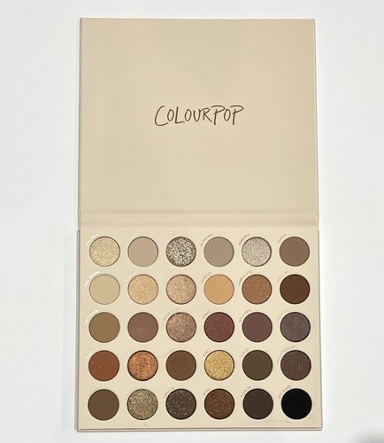 Colourpop BARE NECESSITIES Mega Eyeshadow Palette Authentic Brand New In Box - Picture 2 of 5