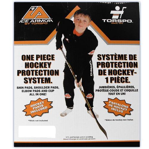 Torspo Ice Armour hockey equipment kit youth large new shoulder shin elbow set - Picture 1 of 5
