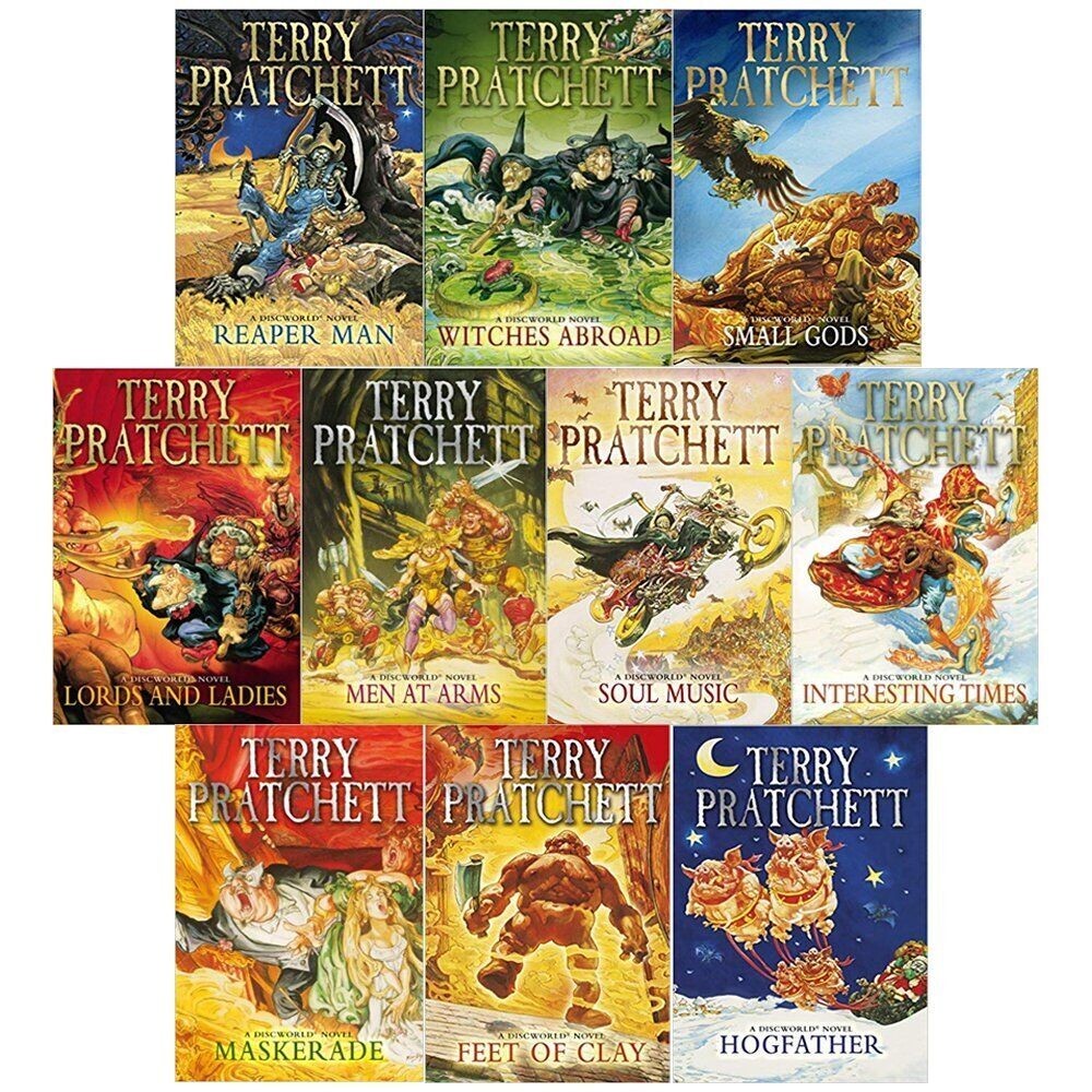 Discworld Novel Series 3 & 4 (11 to 20) Terry Pratchett 10 Books Collection Set