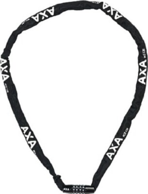 0.352.847/8 AXA Kettenschloss Rigid RCC Zahlenschloss Fahrradschloss 120 cm lang