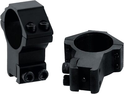 UTG 30mm/2PCs High Profile Airgun Rings w/Stop Pin