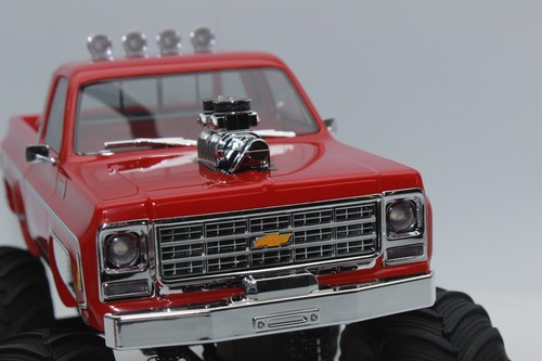 Traxxas TRX 98064 1 Red TRX-4 MT Chevy K10 Monster Truck Red 1:18 New OVP - Picture 18 of 24