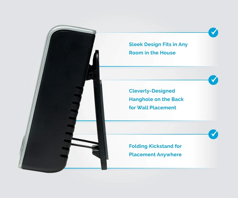 AcuRite 00613 Digital Hygrometer Indoor Thermometer Pre Calibrated Humidity - Image 4 of 4