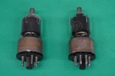 6K7 GT - AUDIO GUITAR AMPLIFIER HAM RADIO TV tube - set of [2]