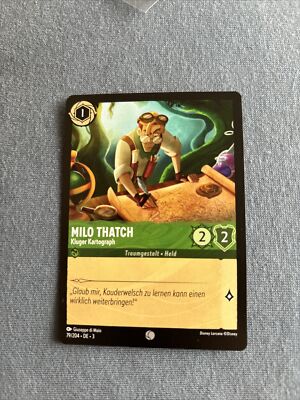 Milo Thatch - Kluger Kartograph 3INK-079 Disney Lorcana