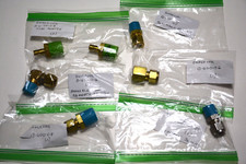 Swagelok Assorted 3/8" 6 Brass Fittings 1 SS Connector  more NEW Lot of 7