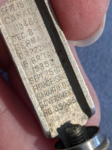 1908 COMBO KING KLIP FINGERNAIL CLIPPERS NAIL CLEANER FILE NY ANTIQUE (PL179) - Picture 10 of 15