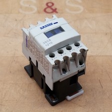 Contactor de CA Sassin 3SC8 1210, bobina 220V 60Hz, 25A, 4 polos - USADO