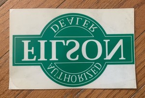 Vintage Filson Authorized Dealer Window Or Door  Decal Never Used