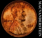 1934 Lincoln Wheat Cent- Choice Gem Brilliant Unc Luster- No Reserve #K306