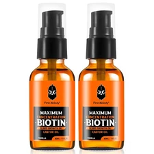 Beard Oil,Maximun Thickening Biotin, with Castor Oil and Argan & Jojoba Oils, Pr