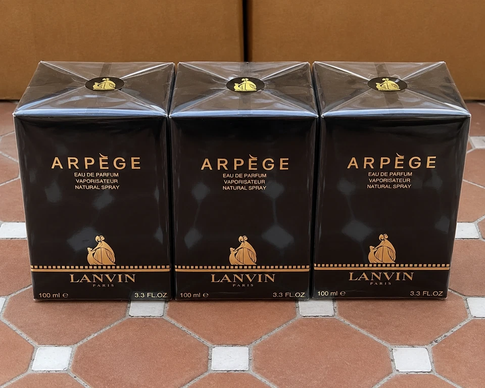 Gros lot de 3 x Eau de parfum LANVIN Arpège 100ml Neuf sous blister - Photo 1/1