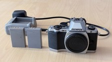 Olympus OM-D E-M10 16.1MP Digital SLR Camera (Body Only) + 2 batteries + charger