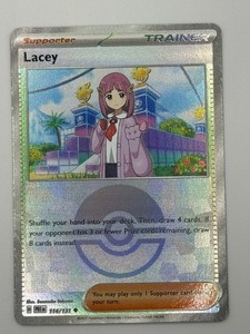 Lacey 114/131 NM - Pokeball Holo Prismatic Evolutions Trainer
