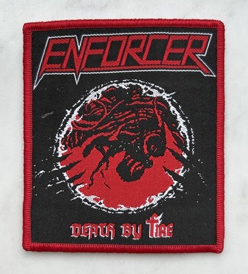 Enforcer Patch Aufnäher Death By Fire From Beyond Nostalgia