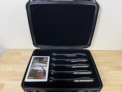 Earthworks DM20 DrumMic CloseMic Drum Microphone Gen 1 - Set of 4 w/ Case