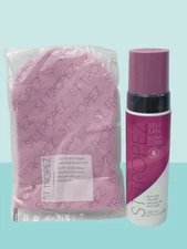 ST. TROPEZ SELF TAN BERRY SORBET KIT BRONZING MOUSSE 6.7 OZ & PINK MITT NWOB