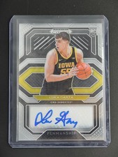 Luka Garza RC 2021 Panini Prizm Draft Picks College Penmanship Auto [4hk