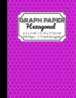Zidni Ilma Hexagonal Graph Paper Notebook (Paperback) (UK IMPORT)