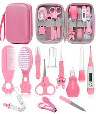 Baby Healthcare and Grooming Kit, Safety Newborn Nursery Care Set, with Hair Br