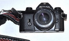 NIKON EM 35MM CAMERA VINTAGE NIKON SERIES E 50mm 1:1.8 LENS GOOD CONDITION