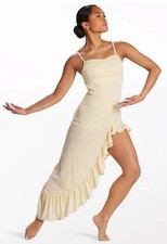 Weissman Balera Cream/Off White Lyrical/Contemporary Dress Adult Medium