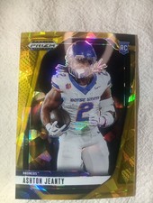 2025 Panini Prizm Draft Picks - Ashton Jeanty #13 Gold Ice Prizm (RC)