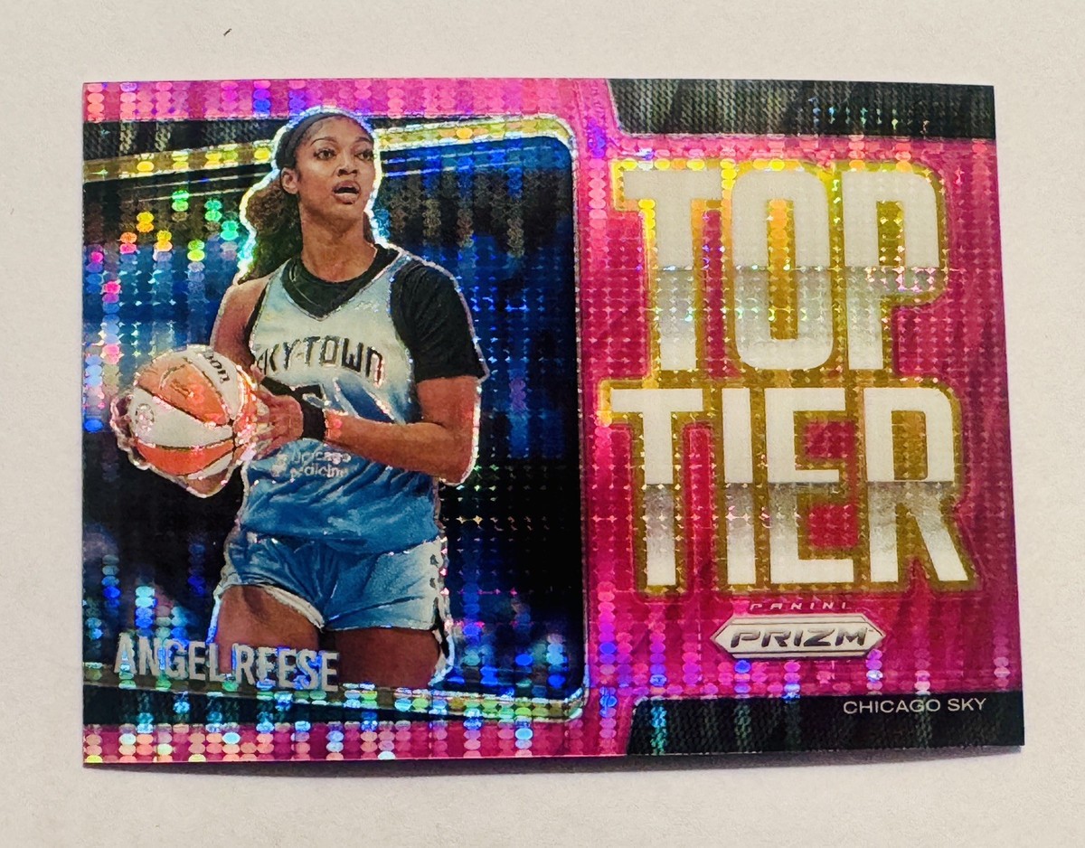 2025 Panini WNBA Prizm Pink Pulsar Prizm Top Tier Insert /75 Angel 