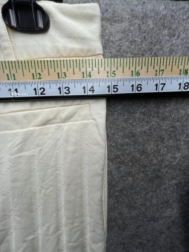 Theory Damen weiß gestreifte Hose Größe 6 hergestellt in den USA hat leichte Mängel - Bild 4 von 8