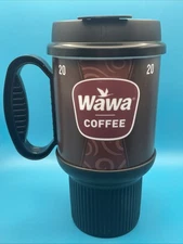 Vintage Original Wawa 20 oz Travel Mug with Lid Coffee Whirley GM-20 1