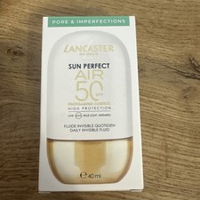 Lancaster Sun Perfect Air SPF50 40ml Fluid Pore Imperfections Protection New