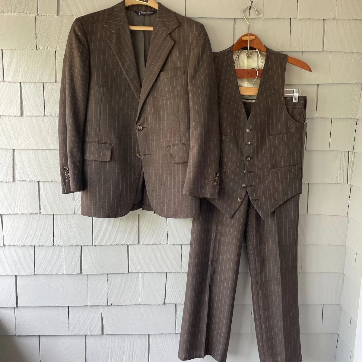 Brown Tailored Vintage Suits for Men for sale | eBay
