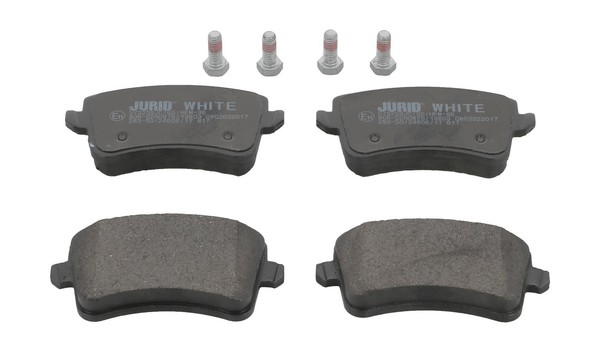 Bremsbelagsatz Scheibenbremse Jurid White Low Dust 573259JC FüR Audi Q5 A5 A4 B8-image