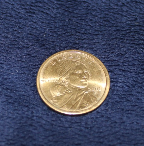 2001-P Sac$1 Wounded Eagle FS-901 schöner Zustand