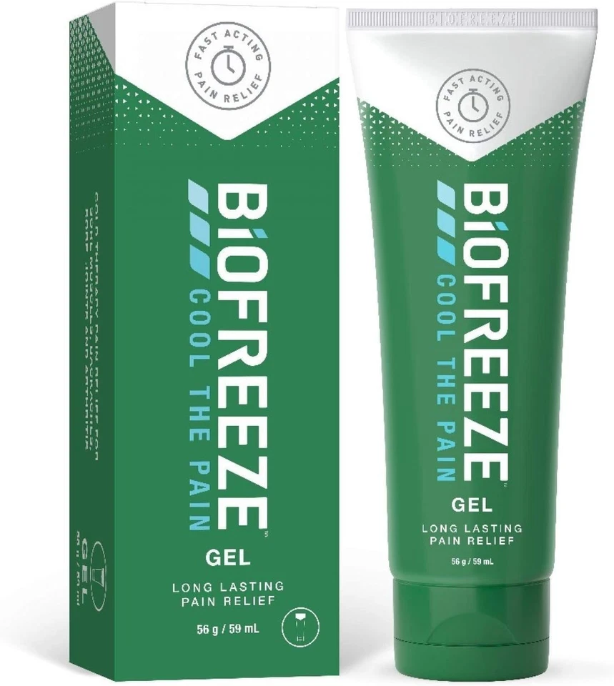 1X 59G Biofreeze Muscle & Joint Pain Relief Cooling Gel - NEW UK STOCK