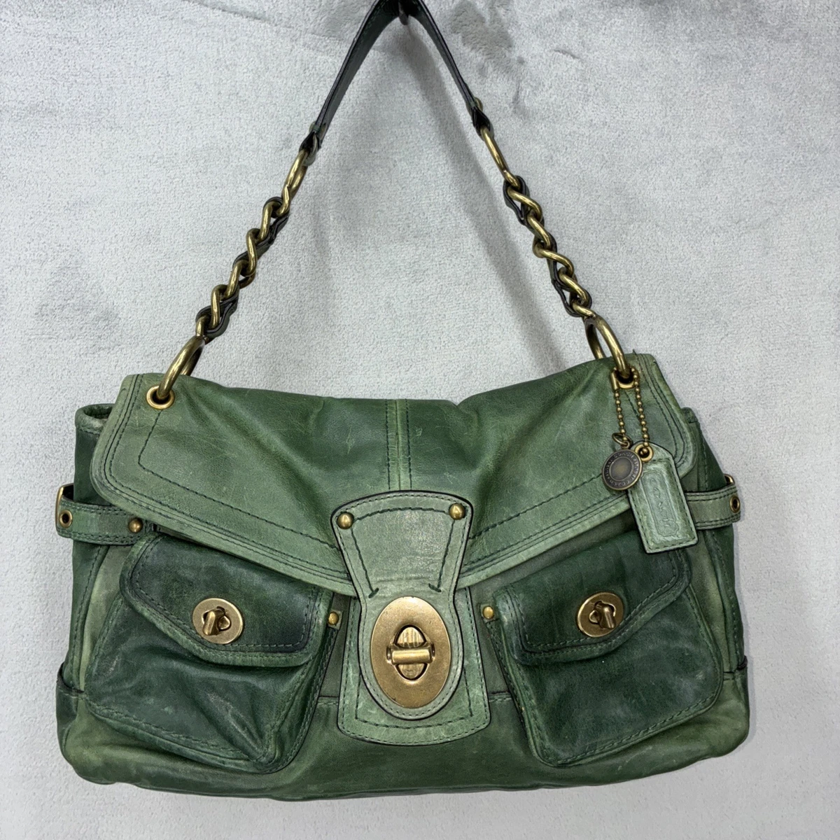 Coach ショルダーバッグ グリーンバッグ & ハンドバッグ 女性用 | eBay