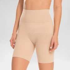 Assets by Spanx Women's Remarkable Results Mid-Thigh Shaper Short Size XL NWT