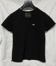 Figs Technical Collection Scrub Top Women’s XS Black Blue Maroon x5 (Pre-Owned)