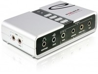 Delock USB Sound Box 7.1 7.1 canali USB Cassa di Risonanza USB 7.1 61803