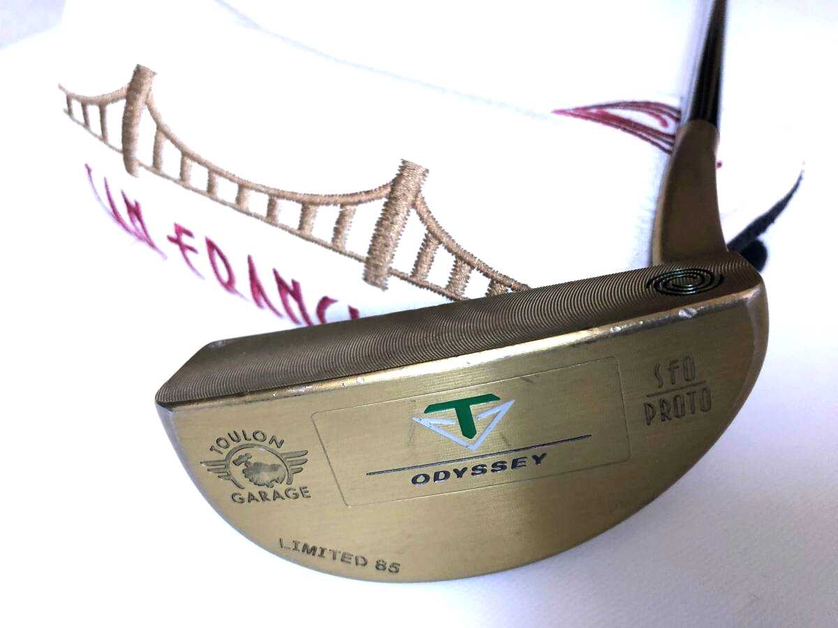 ODYSSEY TOULON GARAGE オデッセイ トゥーロンガレージ Odyssey TOULON GARAGE SFO PROTO Putter 34in Limited 85 w/ HC from
