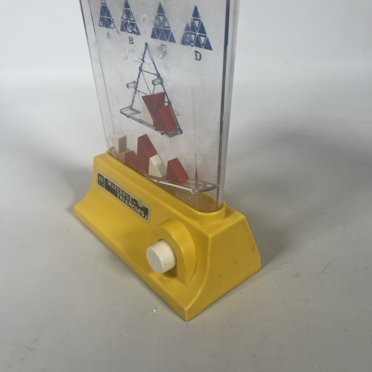 Vintage Tomy Wonderful Waterful Tricky Triangles Handheld