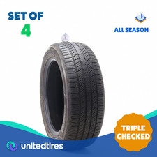 Set Of 4 Used 21555r17 Hankook Kinergy St 94h - 6.5-732