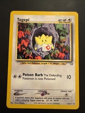 Pokémon TCG Togepi Neo Genesis Unlimited Uncommon Card 51/111 Regular on eBay