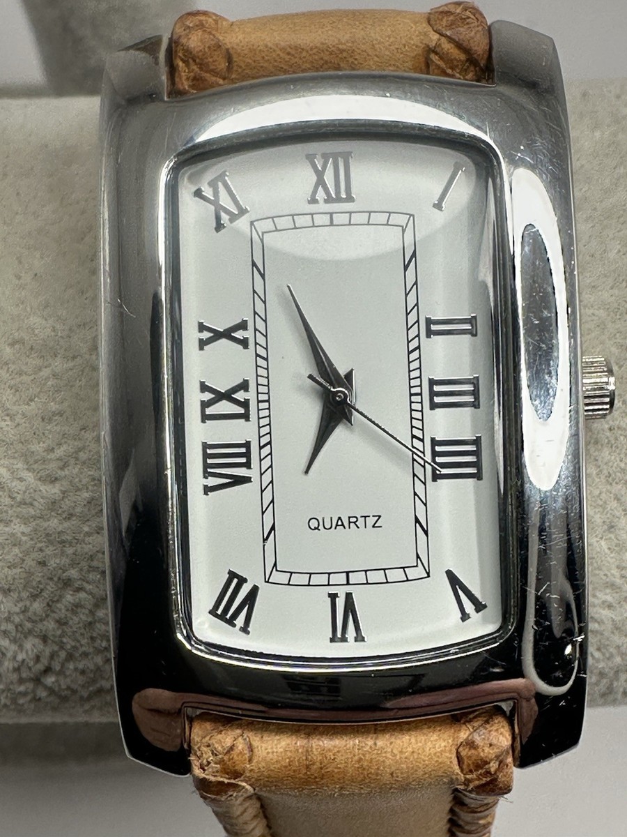 NEW IN BOX Ladies Tank Watch ColdWater Creek Coldwater Creek Watch Women Silver Tone Tank | Mercari main image 4