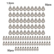 100pcs P80-Plasma Electrode Tip Nozzle 1.7mm Cutter Torch For Air Plasma Cutting