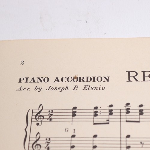 Red Raven Piano Accordion Music Clayton Hopfensperger 1939 Vitak-Elsnic - Picture 4 of 6