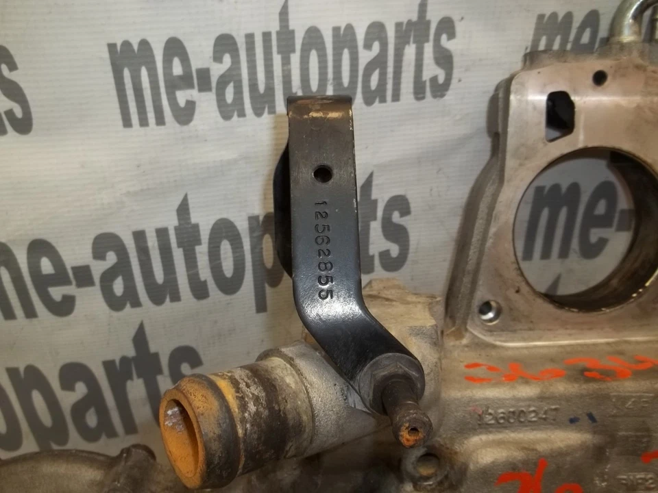 04-05 Cadillac Deville Seville 4.6L Water Pump Housing Crossover Pipe 12600247 - Image 2 of 4